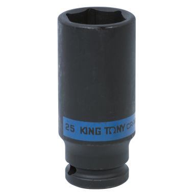 ГОЛОВКА ТОРЦЕВАЯ УДАРНАЯ ГЛУБОКАЯ ШЕСТИГРАННАЯ 1/2", 25 ММ KING TONY 443525M