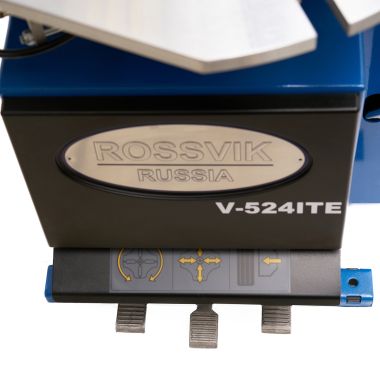 Станок шиномонтажный ROSSVIK V-524ITE, п/автомат, до 24", 220В с взрывной накачкой. Цвет синий RAL5005 #5