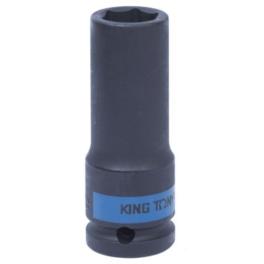 ГОЛОВКА ТОРЦЕВАЯ УДАРНАЯ ГЛУБОКАЯ ШЕСТИГРАННАЯ 1/2", 16 ММ KING TONY 443516M