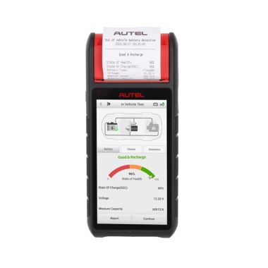 Тестер АКБ Autel MaxiBAS BT608, 3000 CCA, диаг. все марки, принтер #3