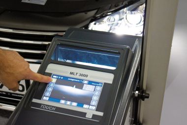 Оптико-электронный прибор проверки и регулировки света фар на пластиковых колесах MAHA, MLT 3000 OEM #7