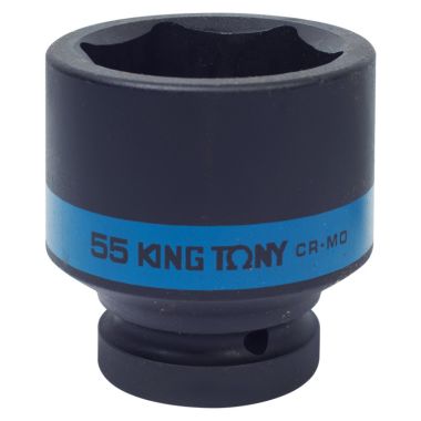 ГОЛОВКА ТОРЦЕВАЯ УДАРНАЯ ШЕСТИГРАННАЯ 1", 55 ММ KING TONY 853555M