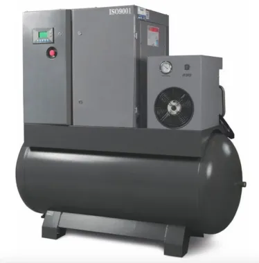 Винтовой компрессор Ironmac IC 15 10 DF VSD 500L