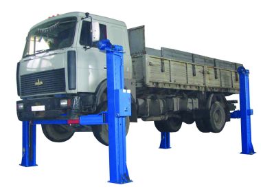 Подъемник автомобильный четырехстоечный ПС-10 по ТЗ